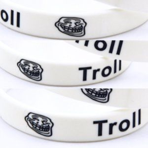NEW Internet Troll Wrist Band Bracelets [ 3-Pack]